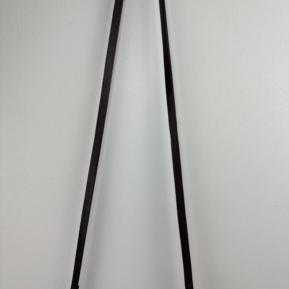 The Limited Purse Crossbody Genuine Brown Leather Beaded Work Multicolor Small - Picture 7 of 14